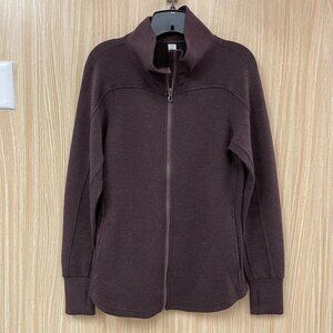 Varley Purple Zip Up Jacket Size Small